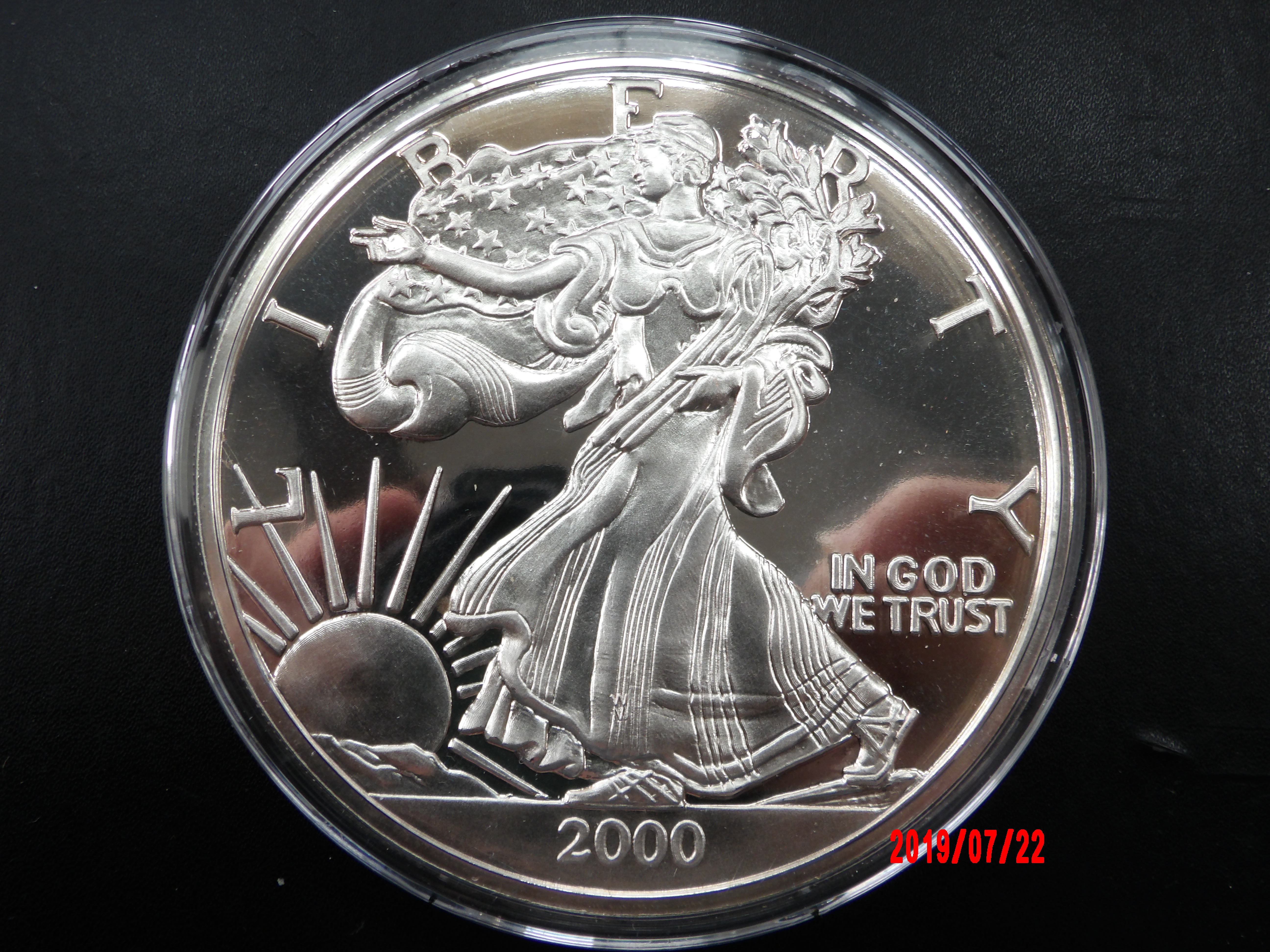 United States, 2000, Silver Proof 1/2 Pound* - Image 1