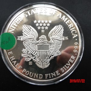 United States, 2000, Silver Proof 1/2 Pound* - Image 3