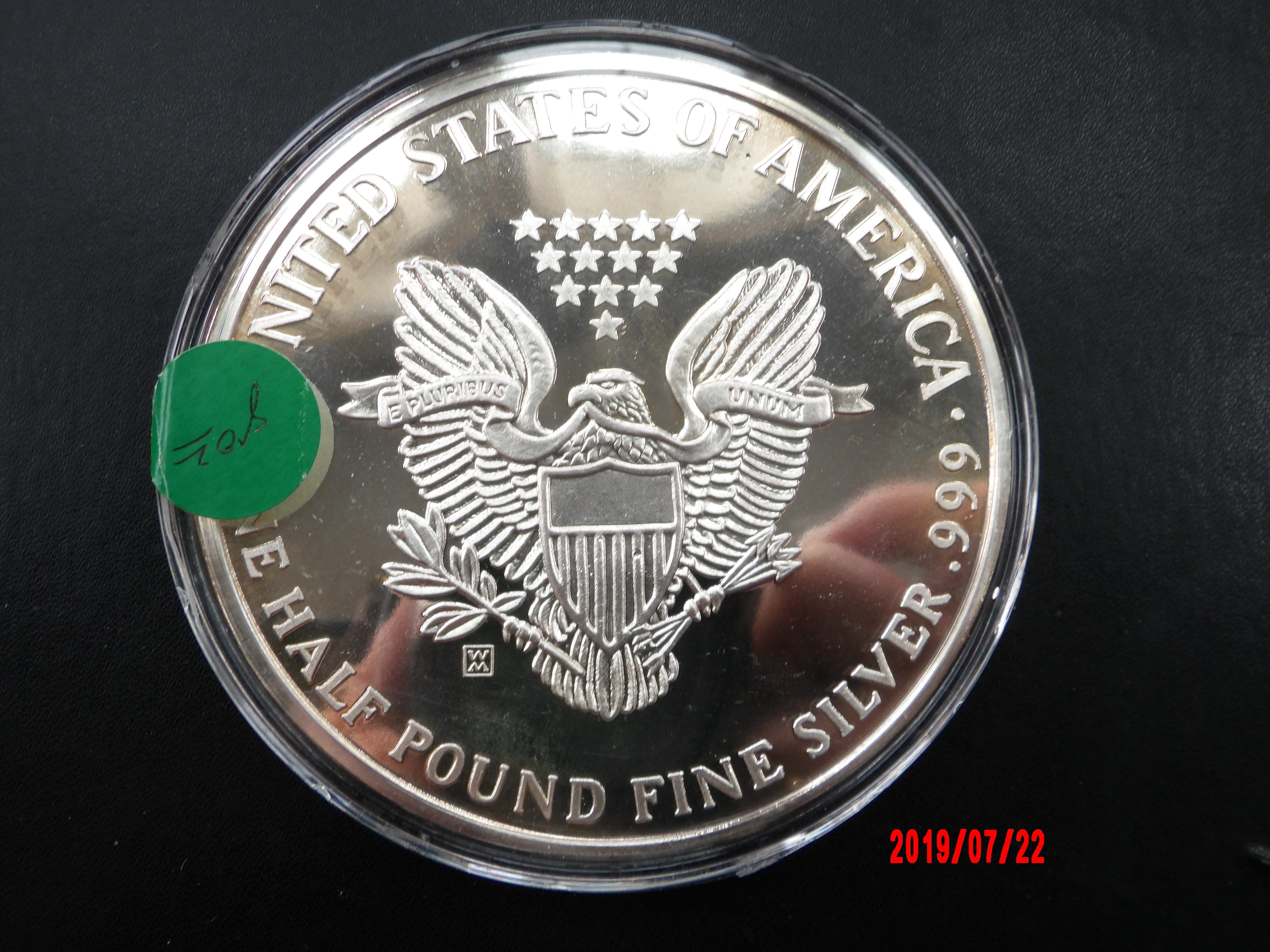 United States, 2000, Silver Proof 1/2 Pound* - Image 3