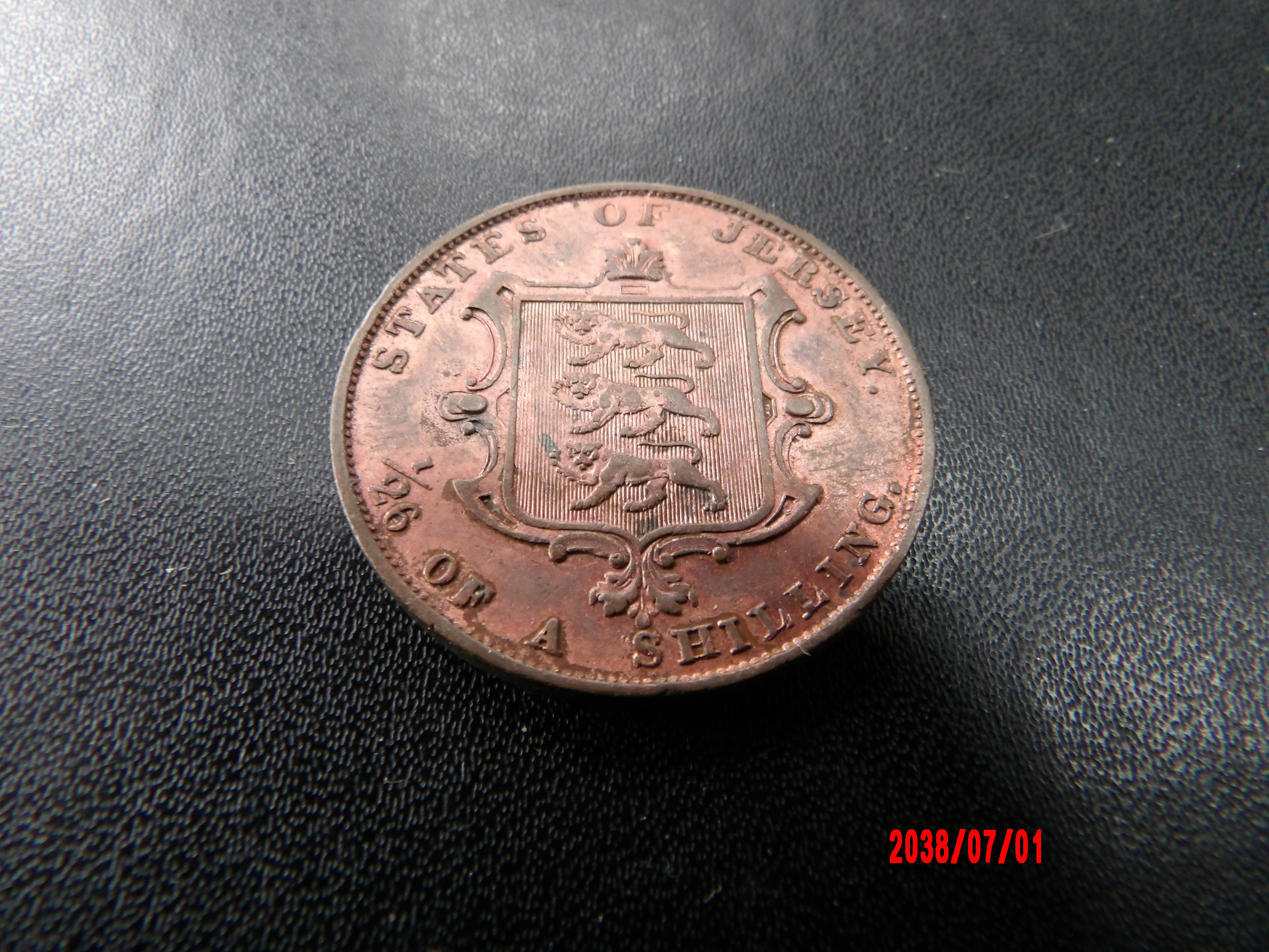 JERSEY, 1851, 1/26TH SHILLING - Image 2