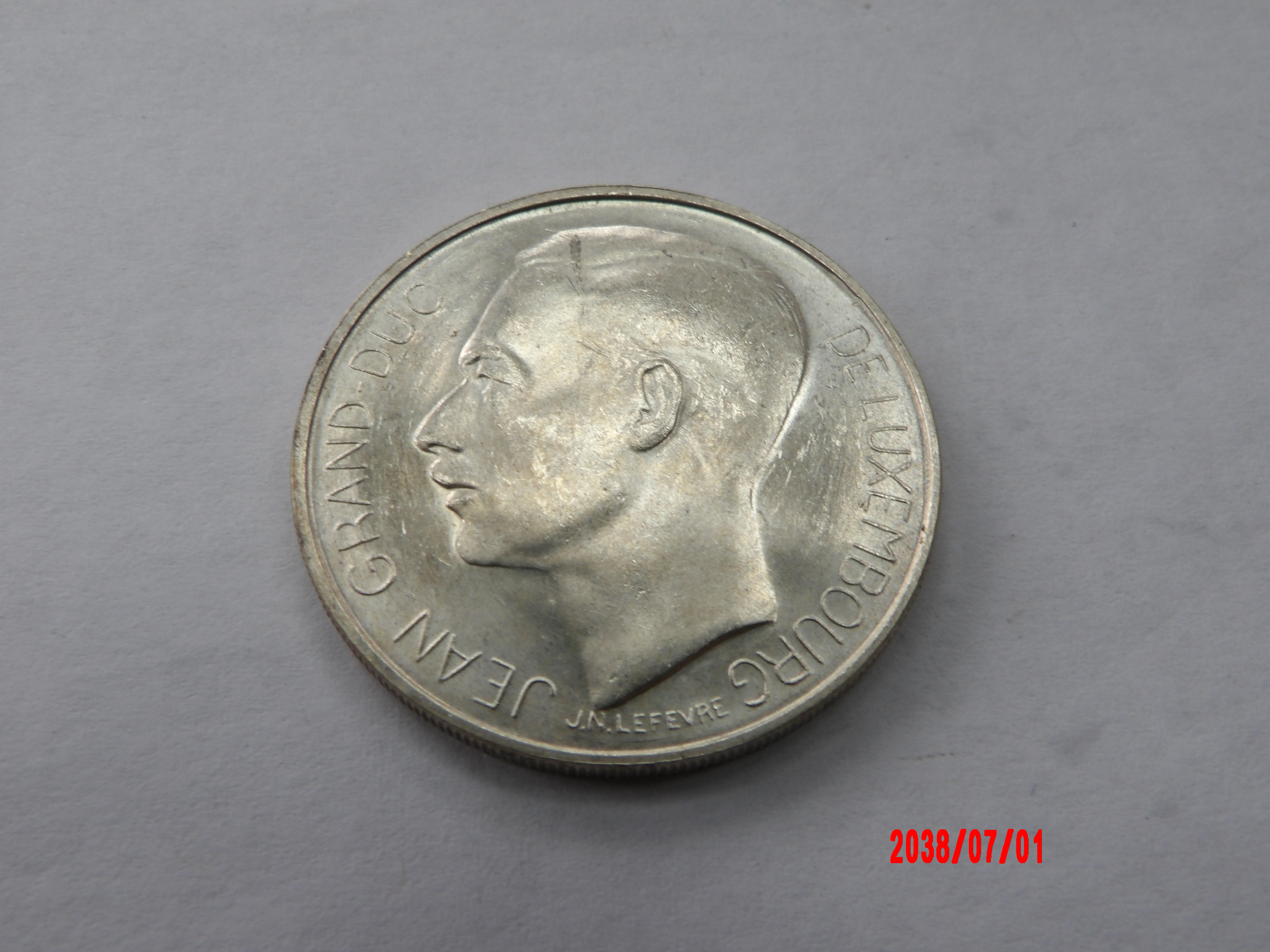 LUXEMBOURG, 1964, 100 Francs - Image 4