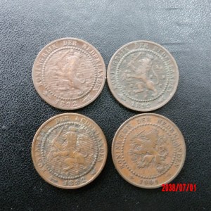 NETHERLANDS, Mixed Date Cents - Image 1