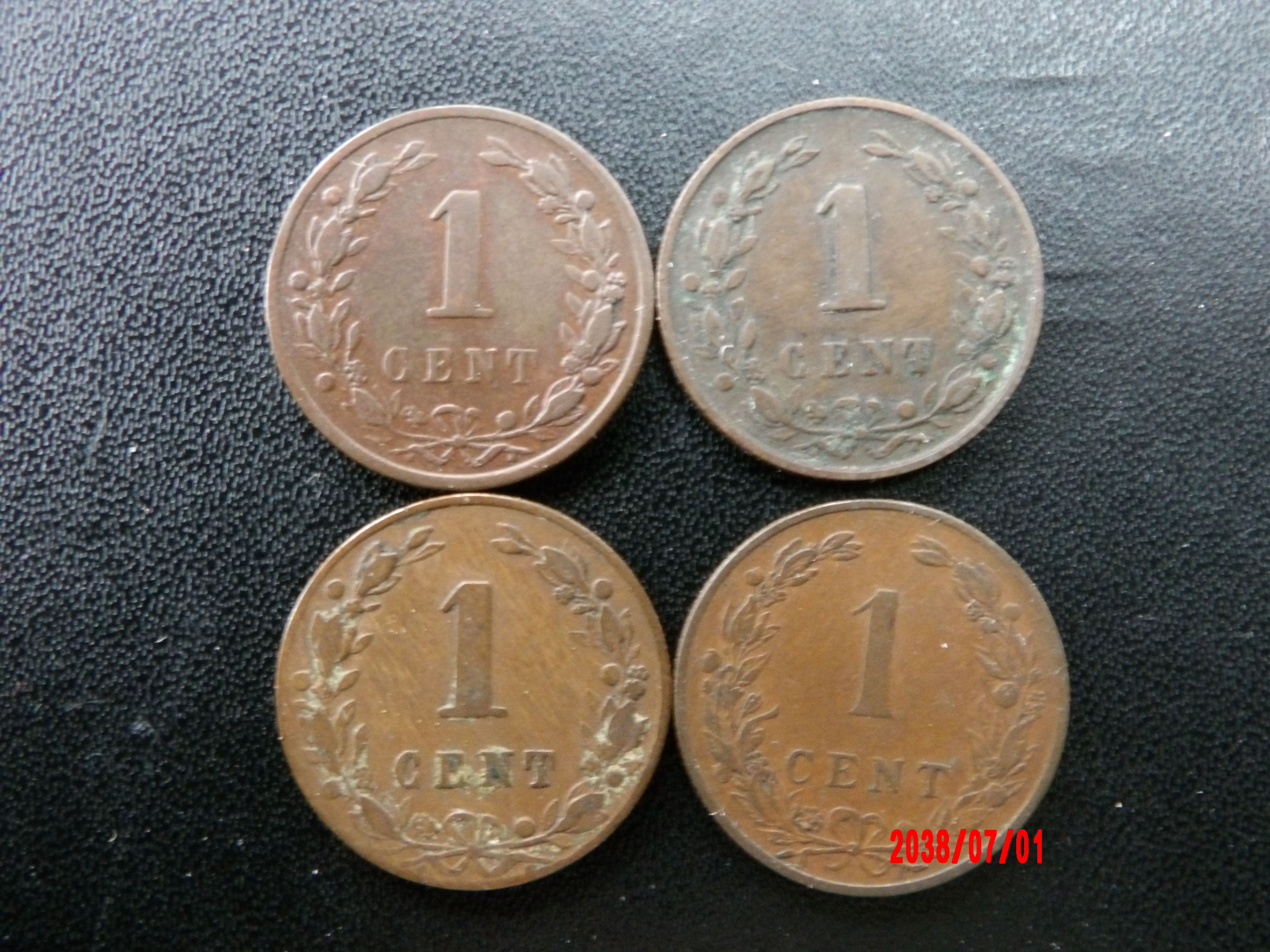 NETHERLANDS, Mixed Date Cents - Image 2