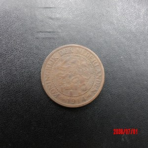 NETHERLANDS, 1914, 2 1/2C