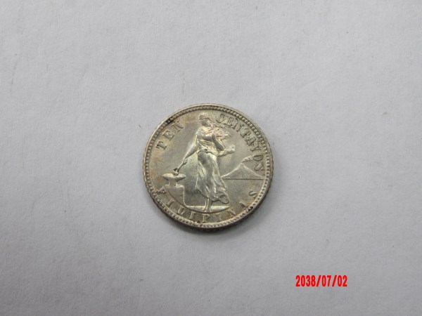 PHILIPPINES, 1944D, 10 Centavos*