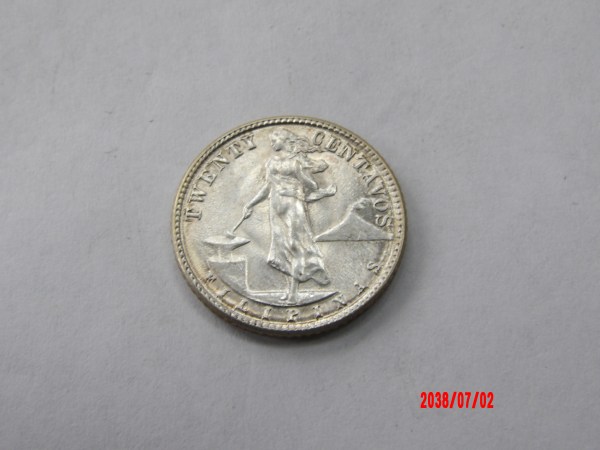 PHILIPPINES, 1945D, 20 Centavos*