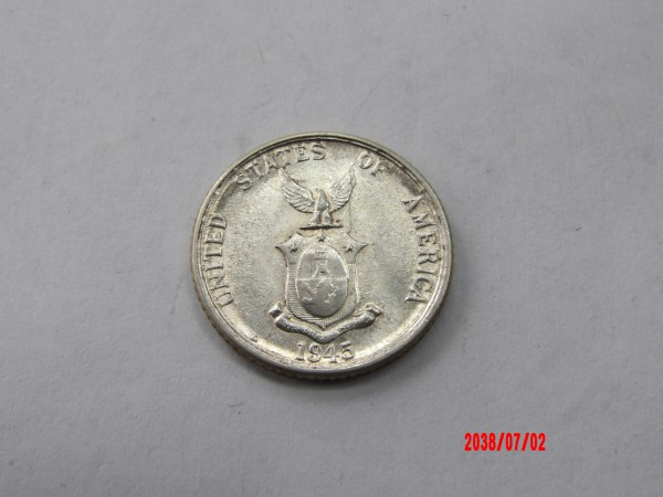 PHILIPPINES, 1945D, 20 Centavos*