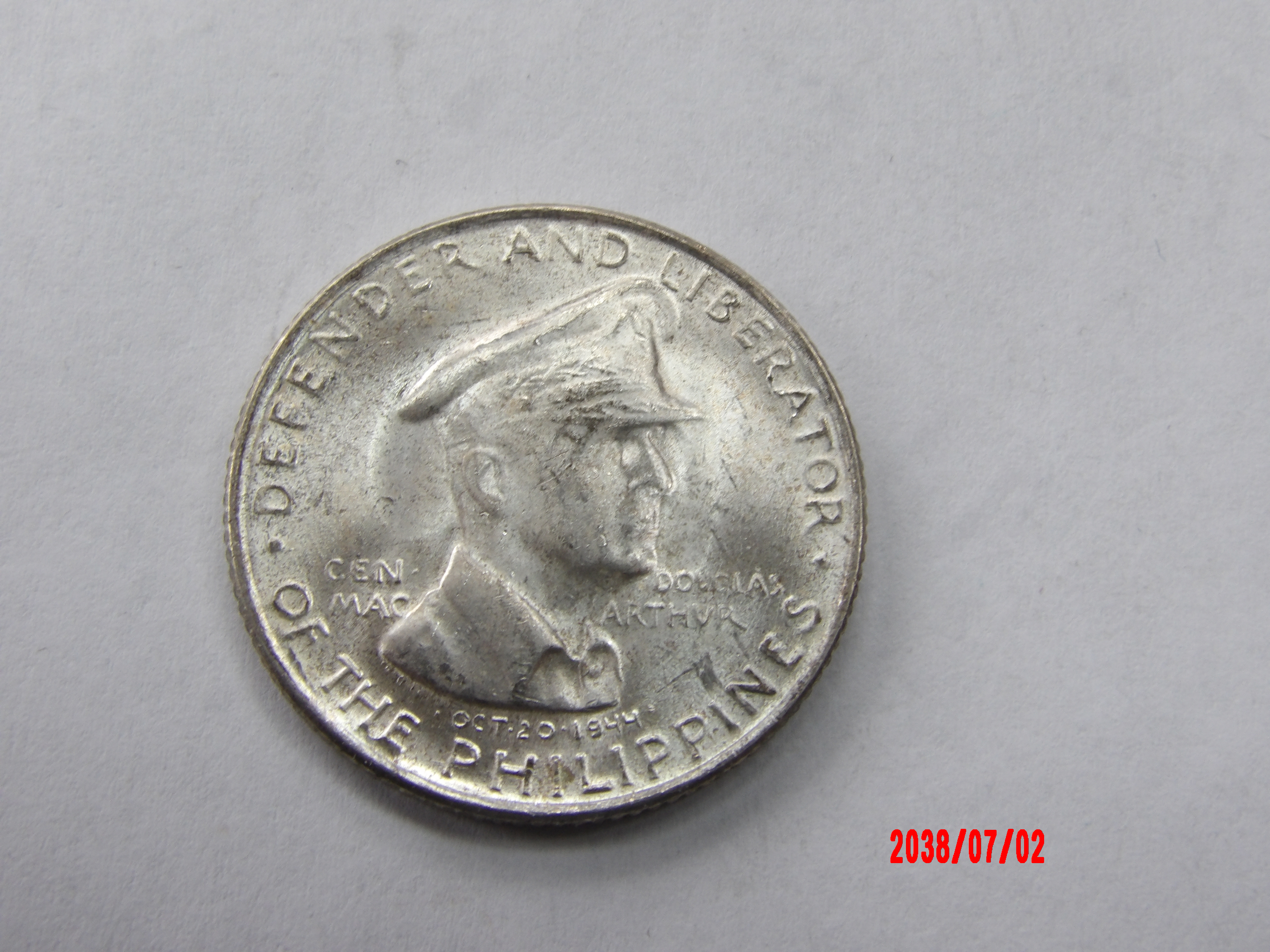 PHILIPPINES, 1947s, 50 Centavos - Image 1