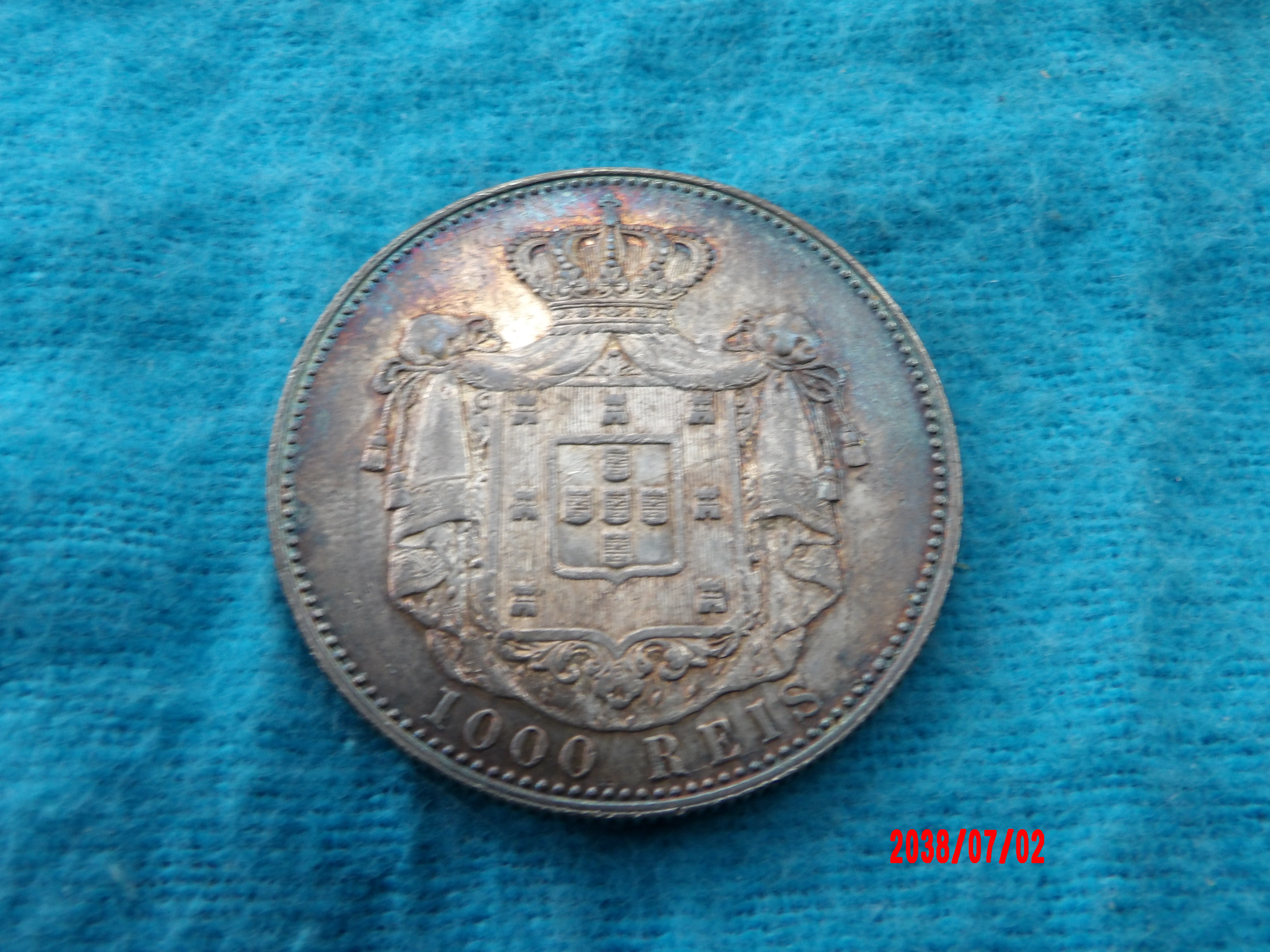 PORTUGAL, 1899, 1000 Reis* - Image 2