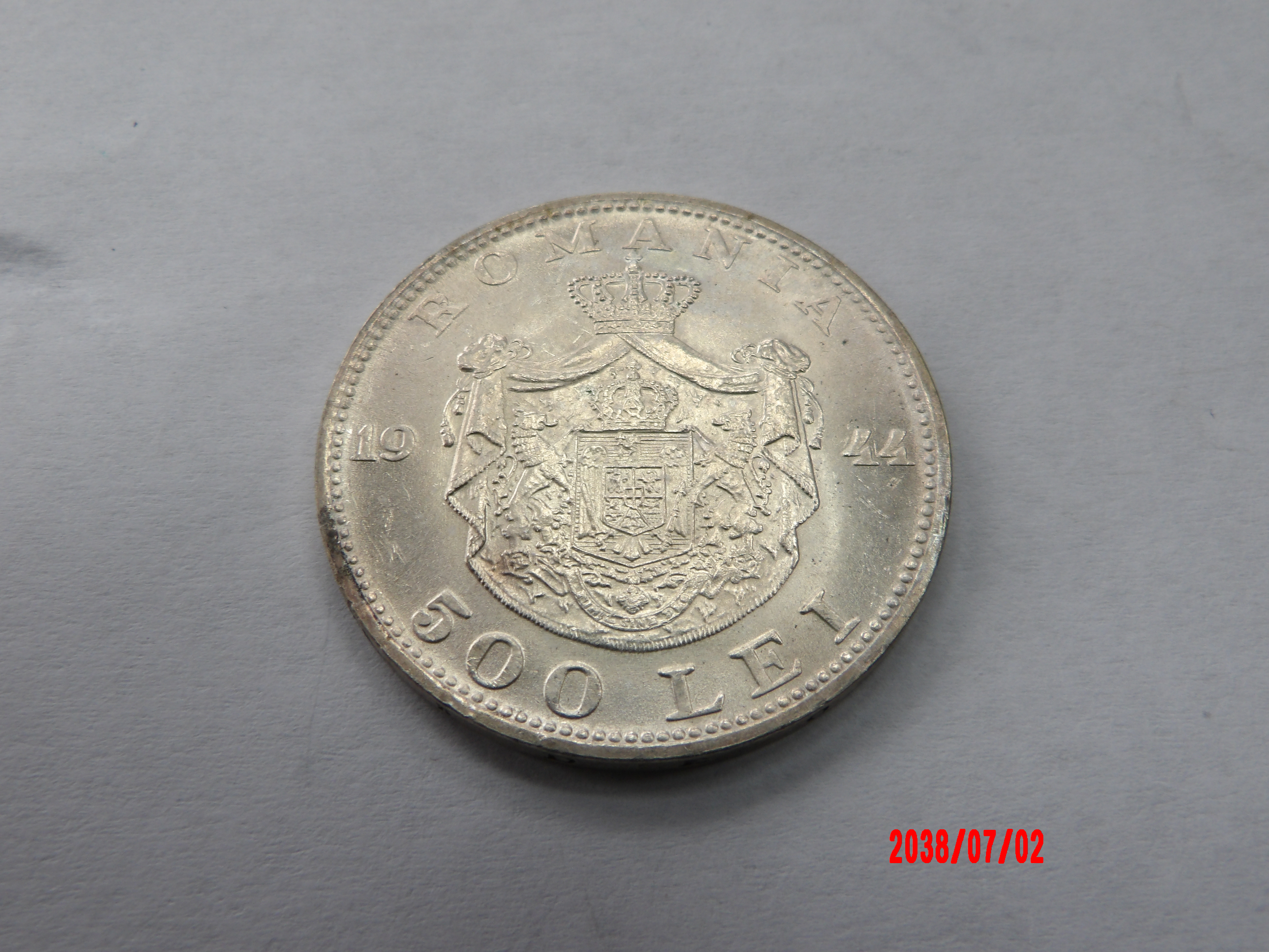 ROMANIA, 1944, 500 Lei - Image 2