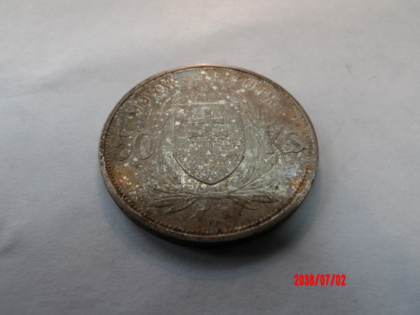 SLOVAKIA, 1944, 50 KORUM