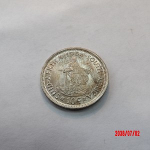 SOUTH AFRICA, 1964, 10 Cent* - Image 3