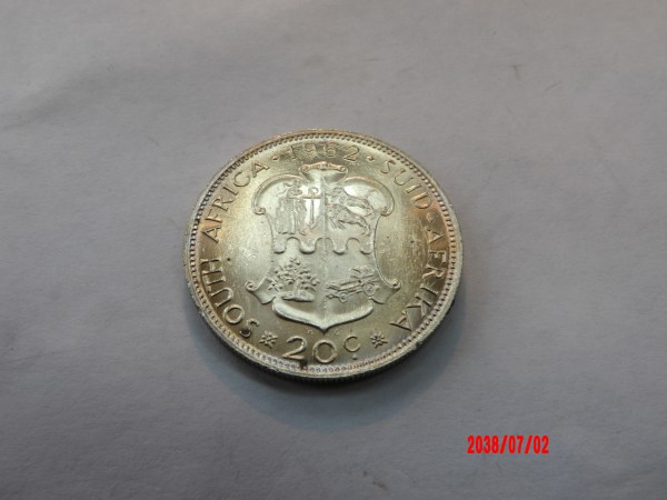 SOUTH AFRICA, 1964, 20 Cent*