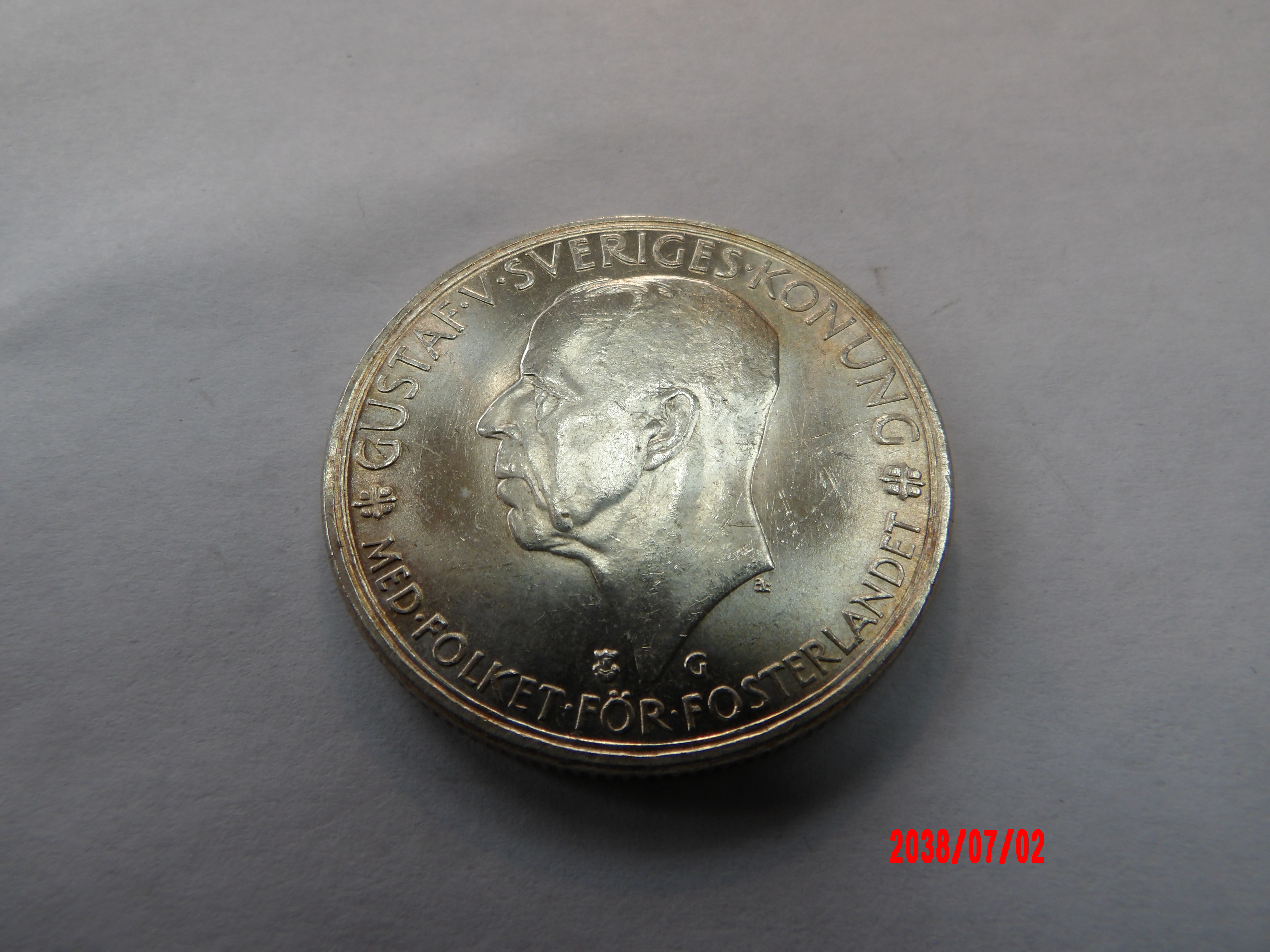 SWEDEN, 1935, 5 Kronor* - Image 1
