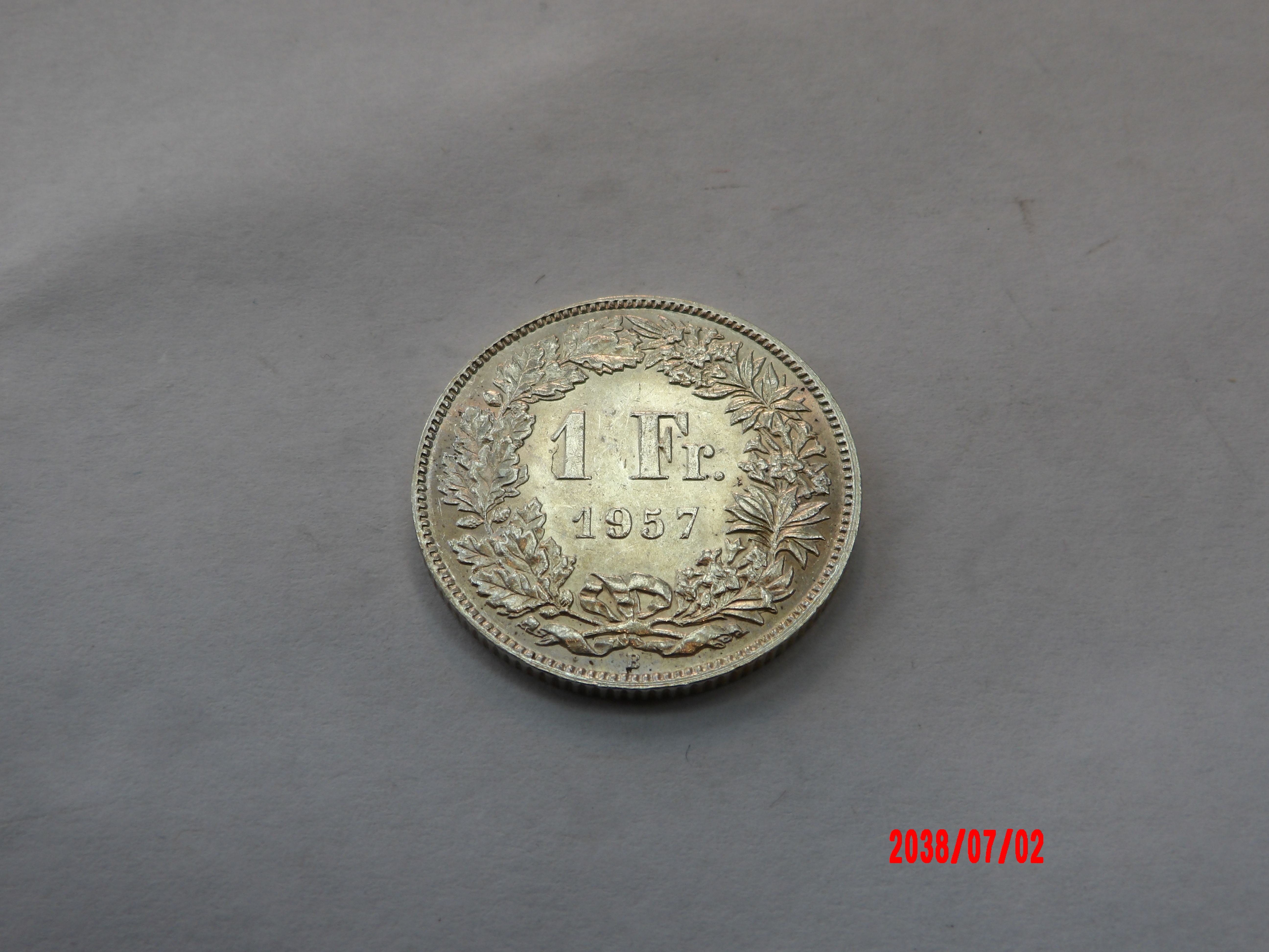 SWITZERLAND, 1957, Franc - Image 2