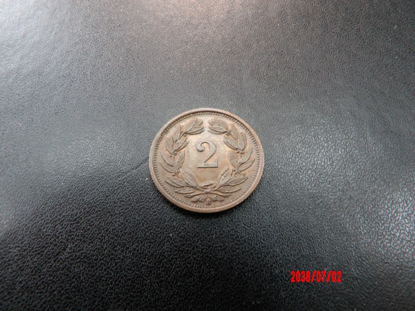 SWITZERLAND, 1936, 2 Rappen