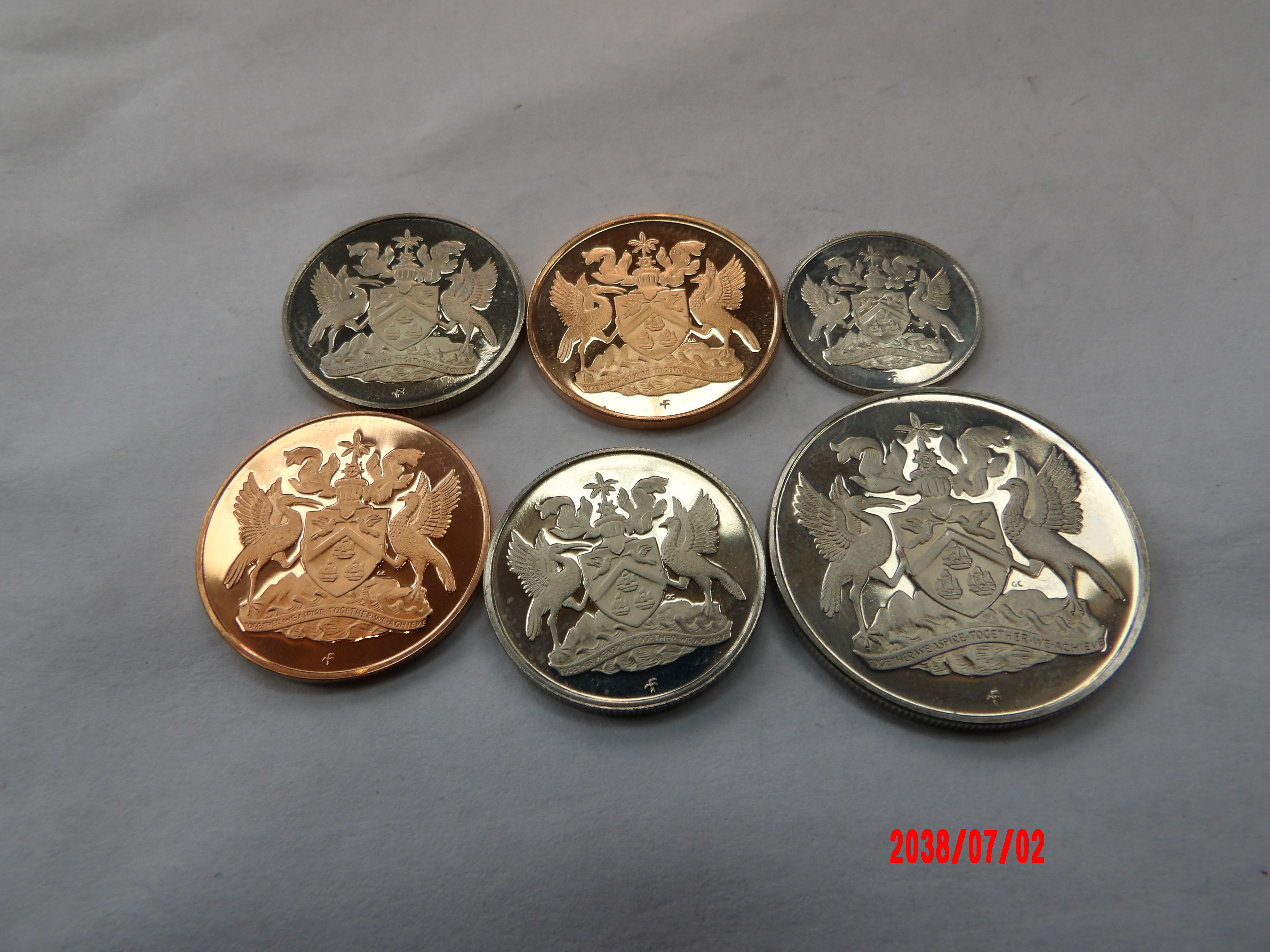 TRINIDAD & TOBAGO, 1971,72 Mixed Proofs - Image 1