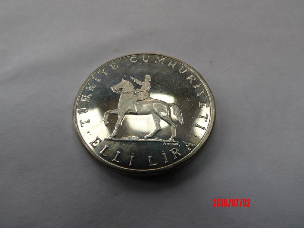 TURKEY, 1972, 50 Lira Proof*