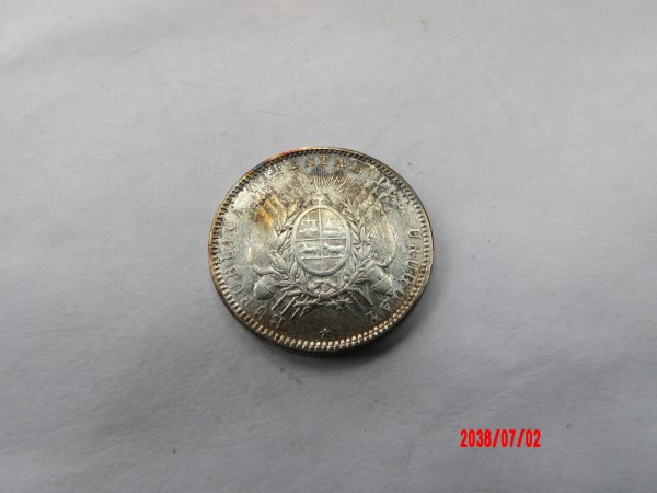 URUGUAY, 1893, 20 Centavos