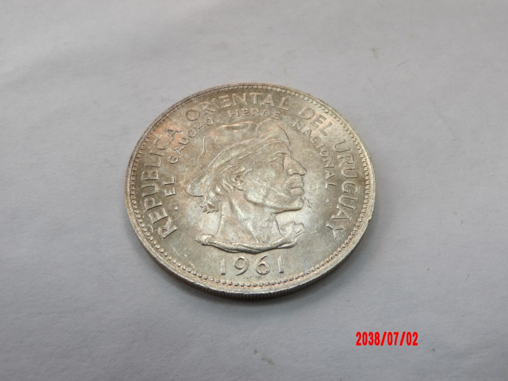 URUGUAY, 1961, 10 Pesos