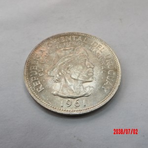 URUGUAY, 1961, 10 Pesos - Image 1