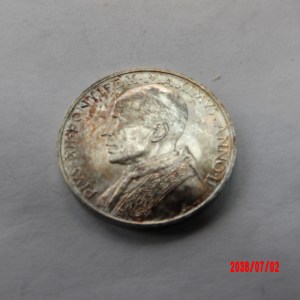 VATICAN CITY, 1940, 5 Lira - Image 1