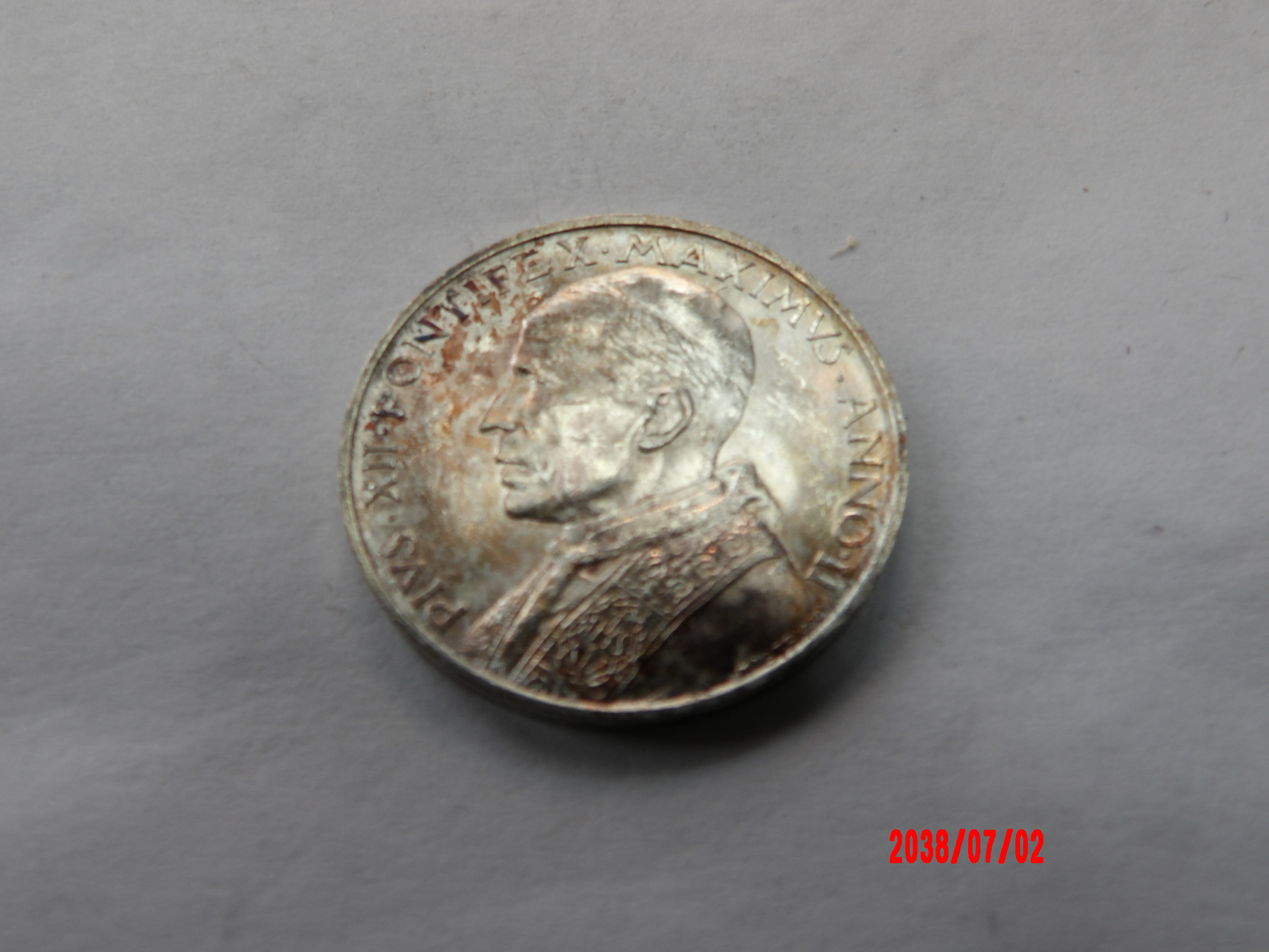 VATICAN CITY, 1940, 5 Lira - Image 1