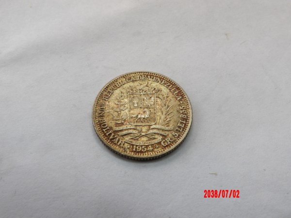 VENEZUELA, 1954, Bolivar*
