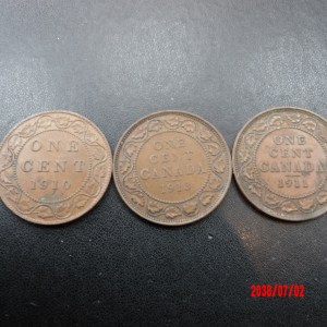 CANADA, 1910,11,13, Cent - Image 2