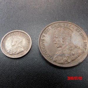 CANADA, 1914, Cent, 5 Cents - Image 1