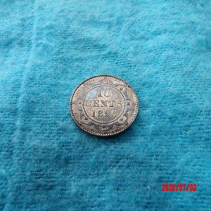 CANADA, Newfoundland,1896, 10 Cents - Image 2
