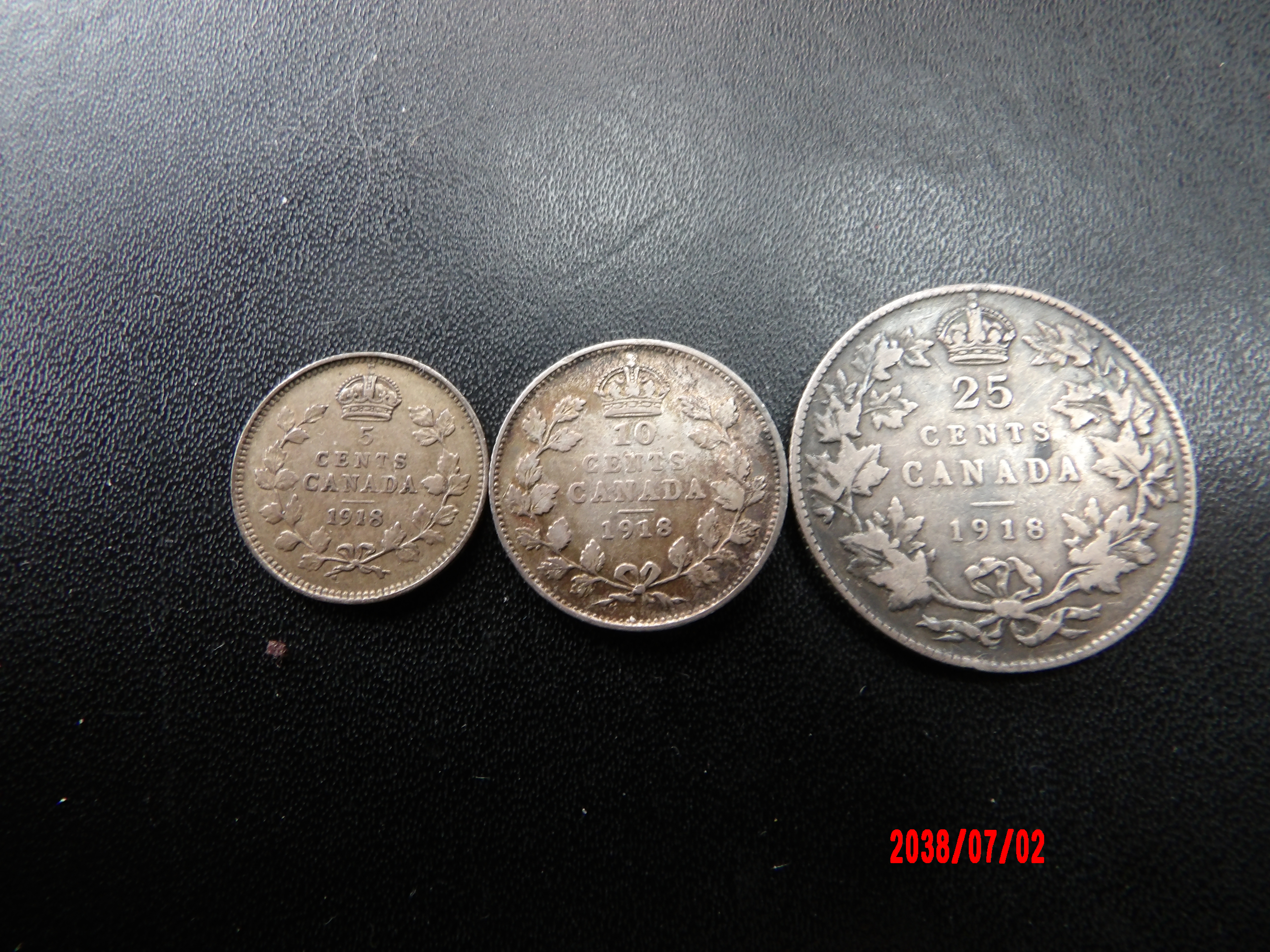 CANADA, 1918, 5C, 10C, 25C - Image 2