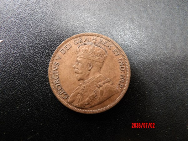 CANADA, Newfoundland, 1919C, Cent