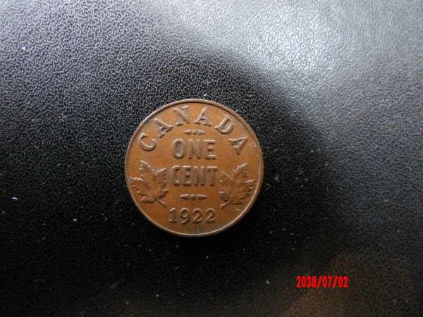 CANADA, 1922, Cent