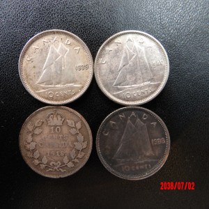 CANADA, Lot, 10 Cent* - Image 2