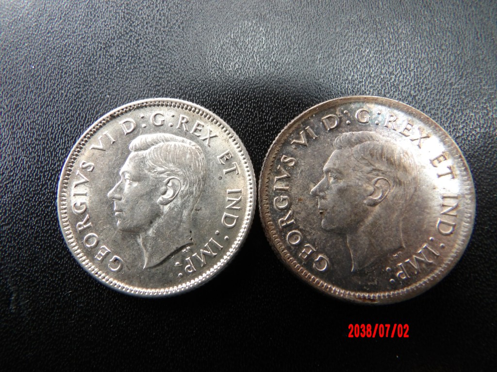 CANADA, 1938,39, 25 Cents*