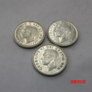 CANADA, Mixed Date, 10 Cent* - Image 1