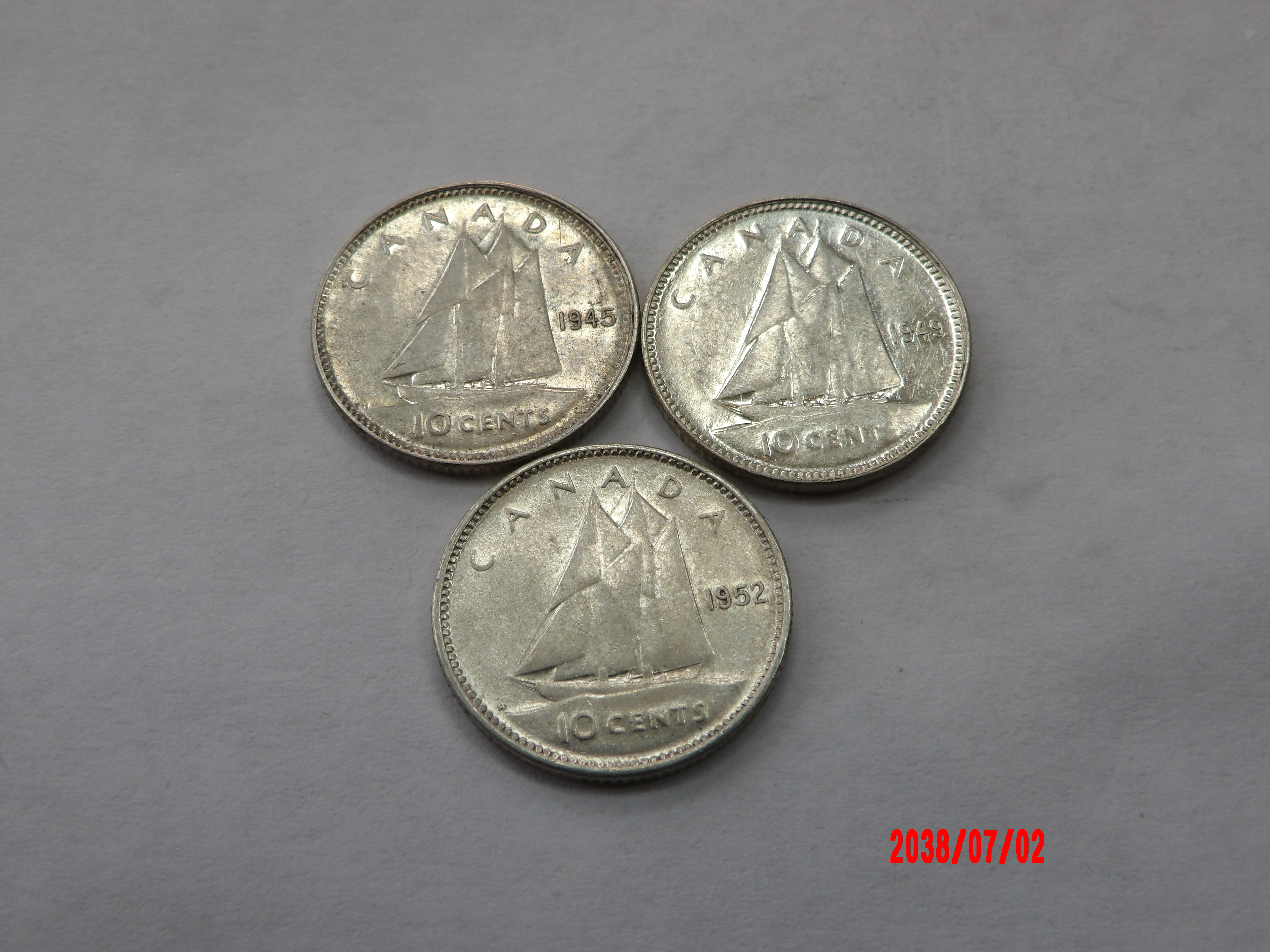 CANADA, Mixed Date, 10 Cent* - Image 2