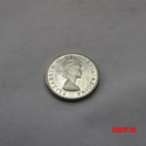 CANADA, 1955, 10 Cents - Image 1