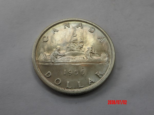 CANADA, 1955, Dollar*