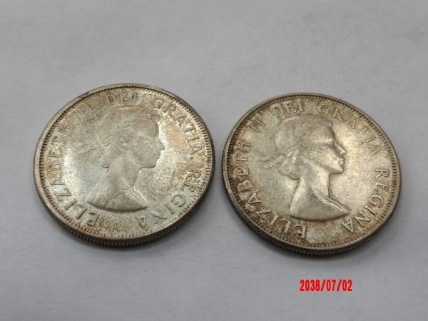 CANADA, 1960,54  50 Cents*