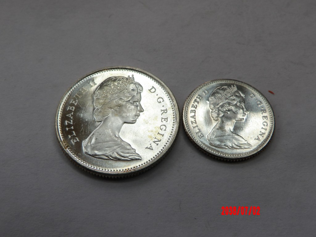 CANADA, 1967, 10C,25C*