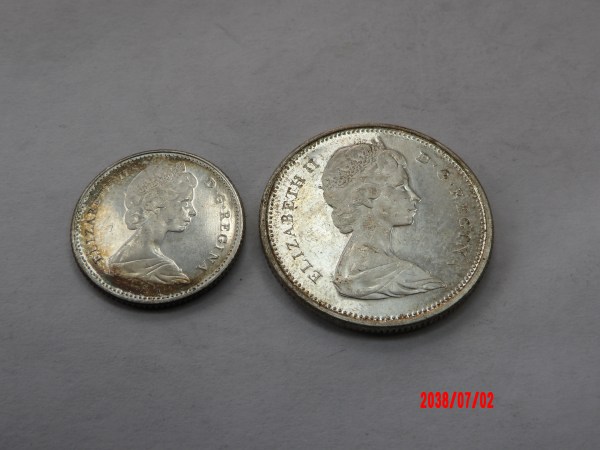 CANADA, 1968, 10C, 25C*