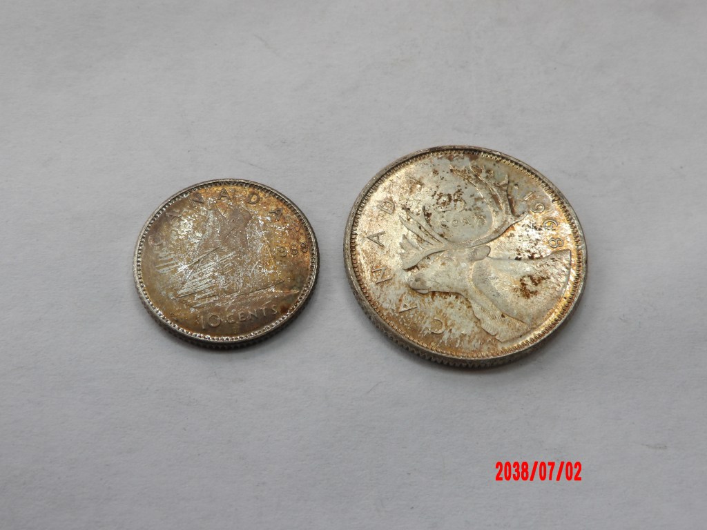 CANADA, 1968, 10C, 25C*