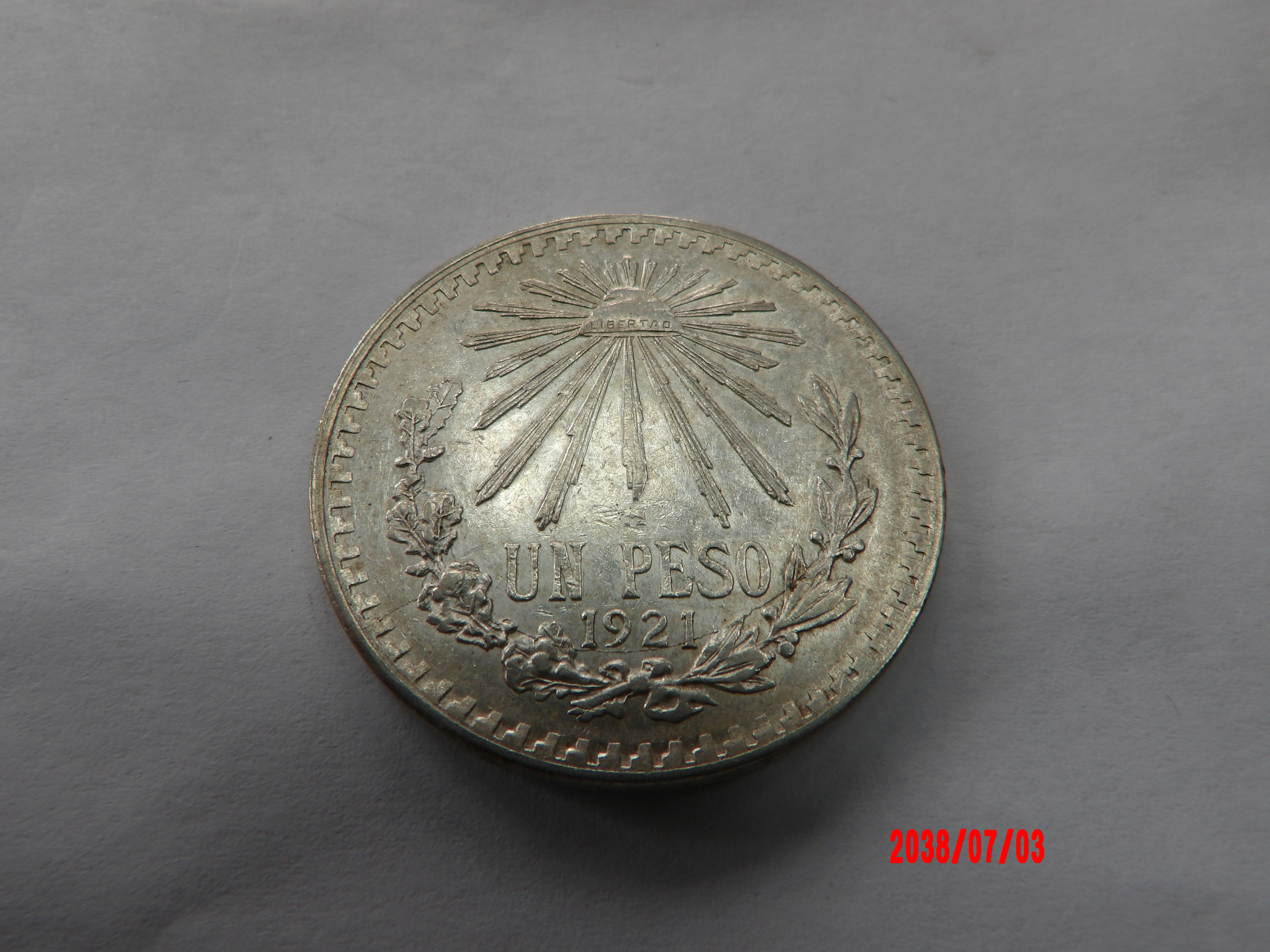 MEXICO, 1921, Peso* - Image 1