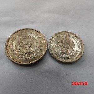 MEXICO, 1940, 5 &10 Centavos - Image 1