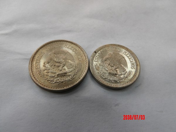 MEXICO, 1940, 5 &10 Centavos