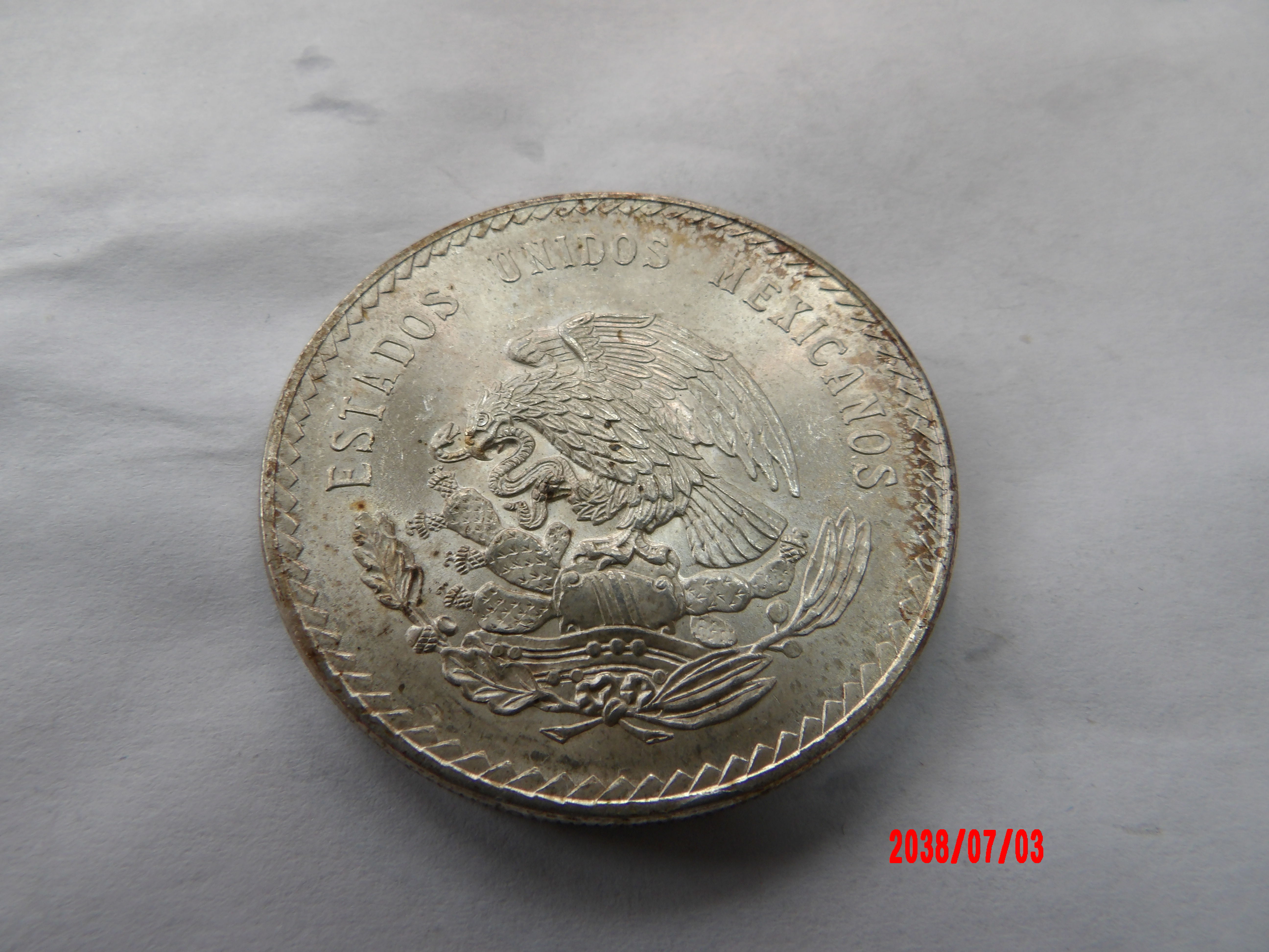 MEXICO, 1947, 5 Pesos* - Image 2