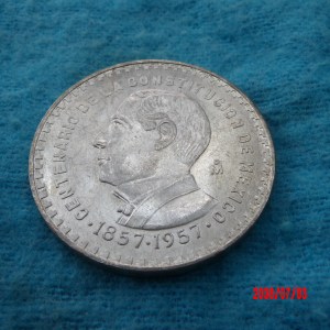 MEXICO, 1957, Peso - Image 1
