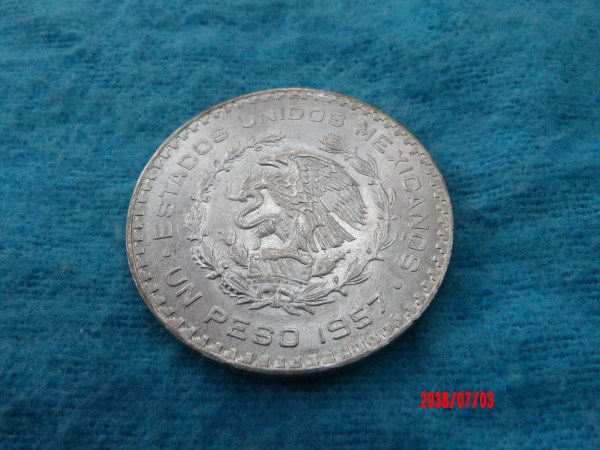 MEXICO, 1957, Peso